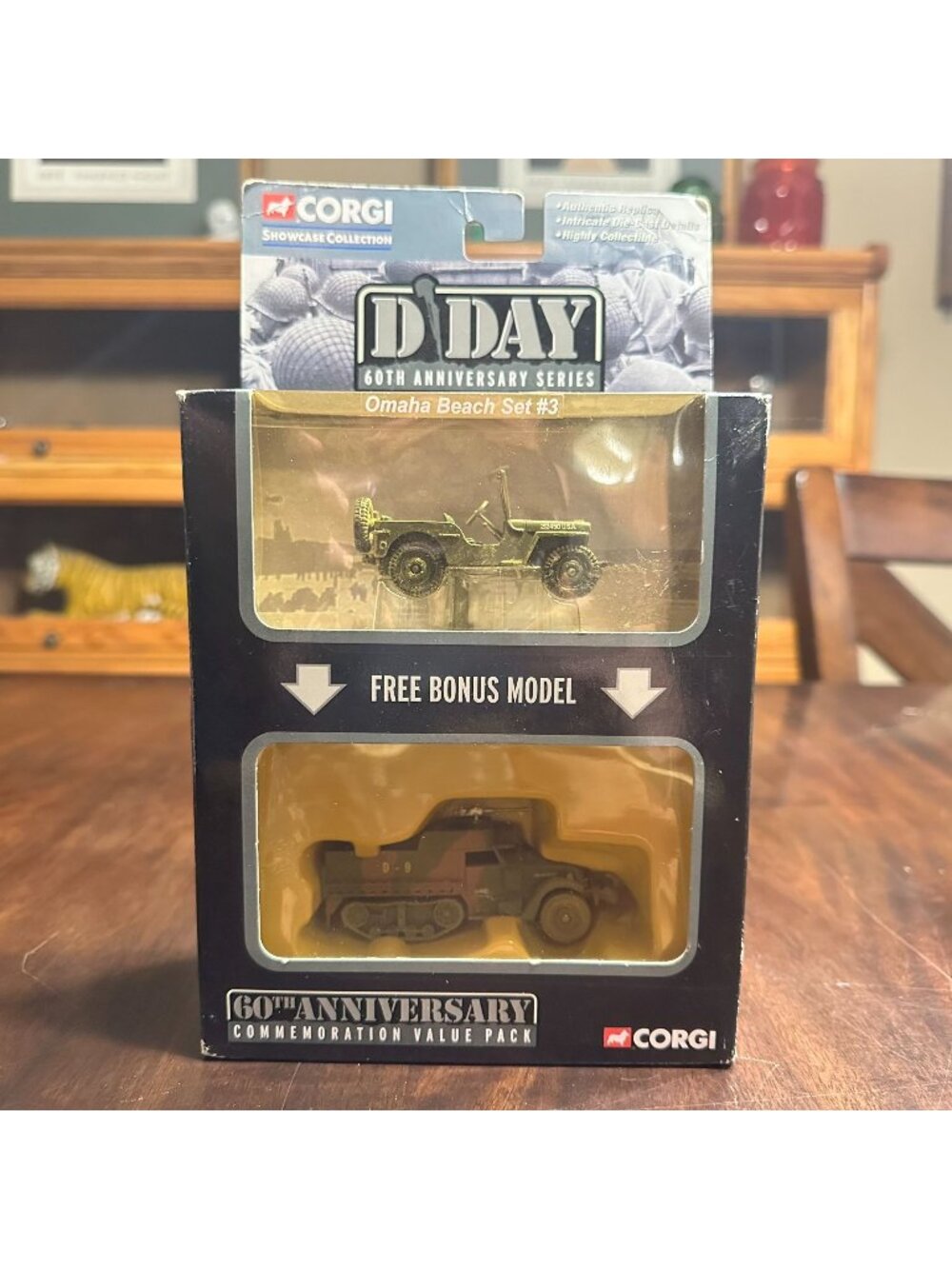 Corgi D-Day 60th Anniversary Omaha Beach Set #3 Military Vehicles Collectible Pa